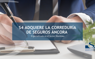 S4 adquiere la correduría de seguros ÁNCORA